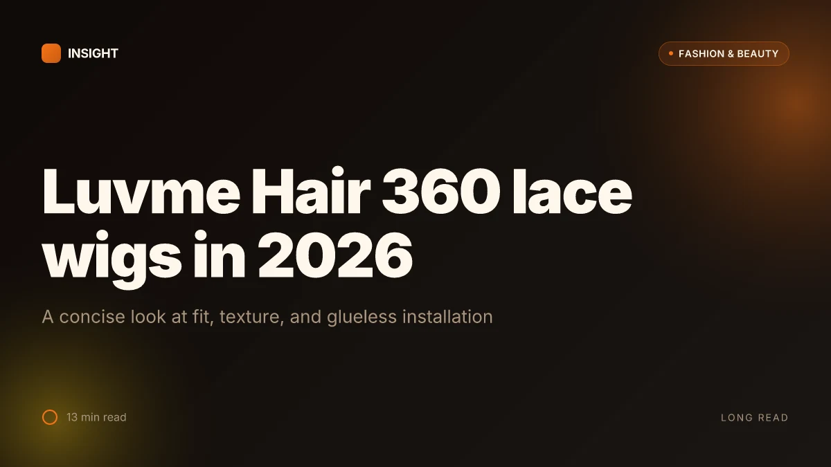 What makes Luvme Hair 360 lace wigs stand out in 2026