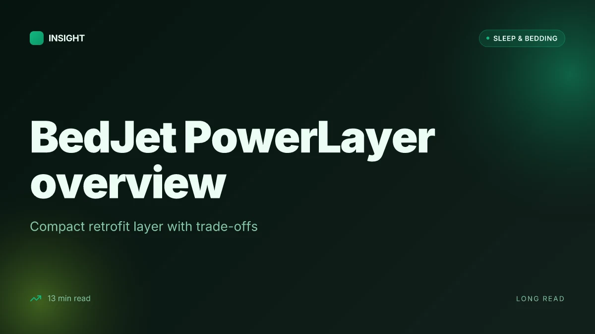 What BedJet PowerLayer reviews reveal about compact, retrofit adjustable beds