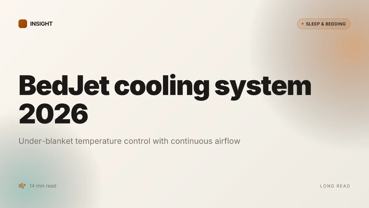 What makes BedJet’s cooling system stand out in 2026