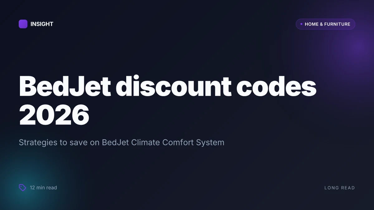 How to find BedJet discount codes that actually save you money in 2026
