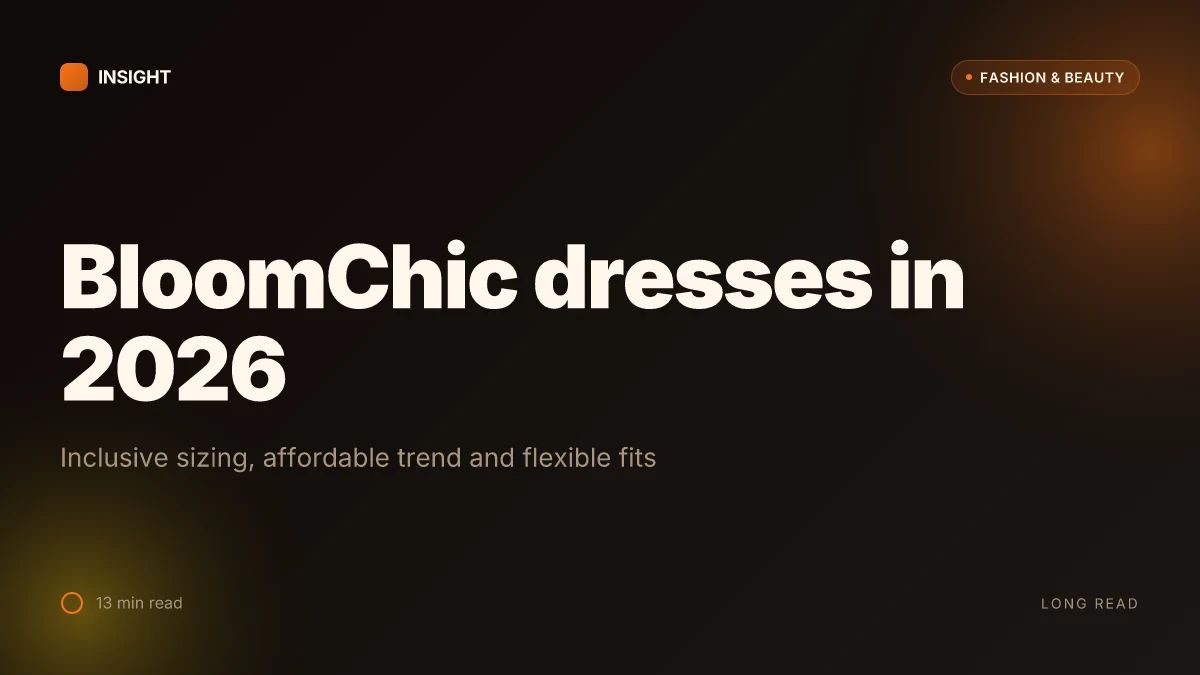 What makes BloomChic dresses stand out in 2026
