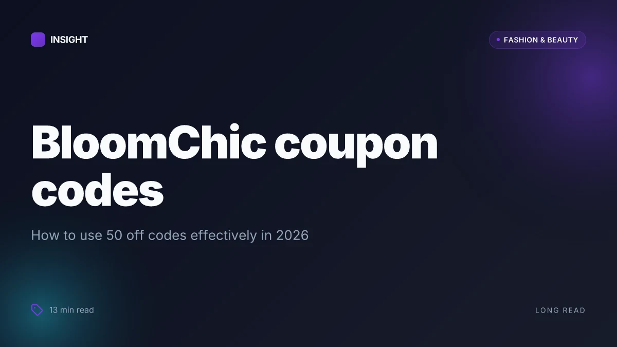 What to know about bloomchic coupon code 50 off and where to apply it