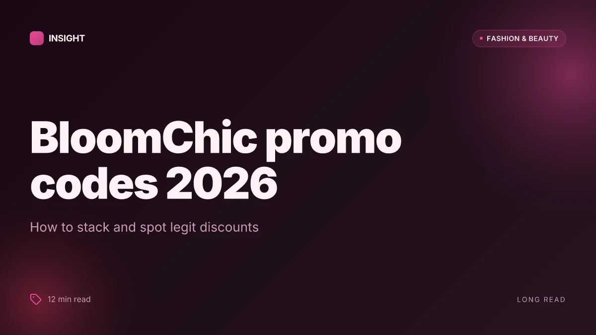 What makes BloomChic promo codes actually save you on fashion buys in 2026