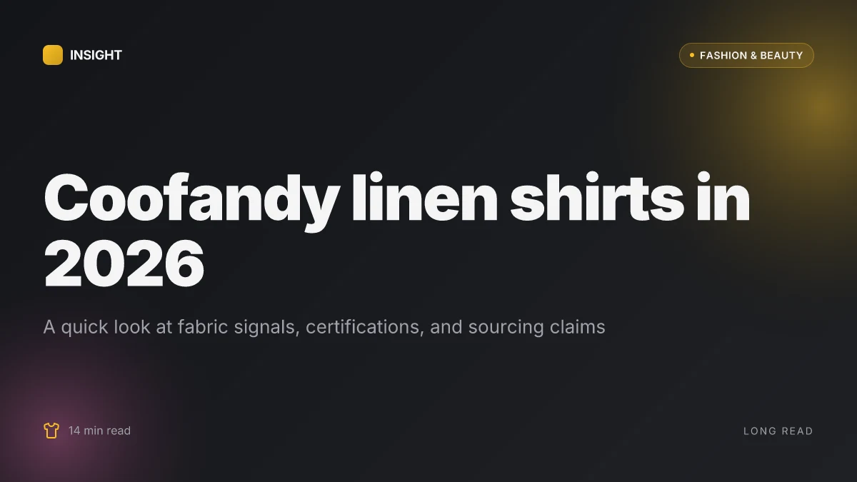 What makes Coofandy linen shirts for men stand out in 2026