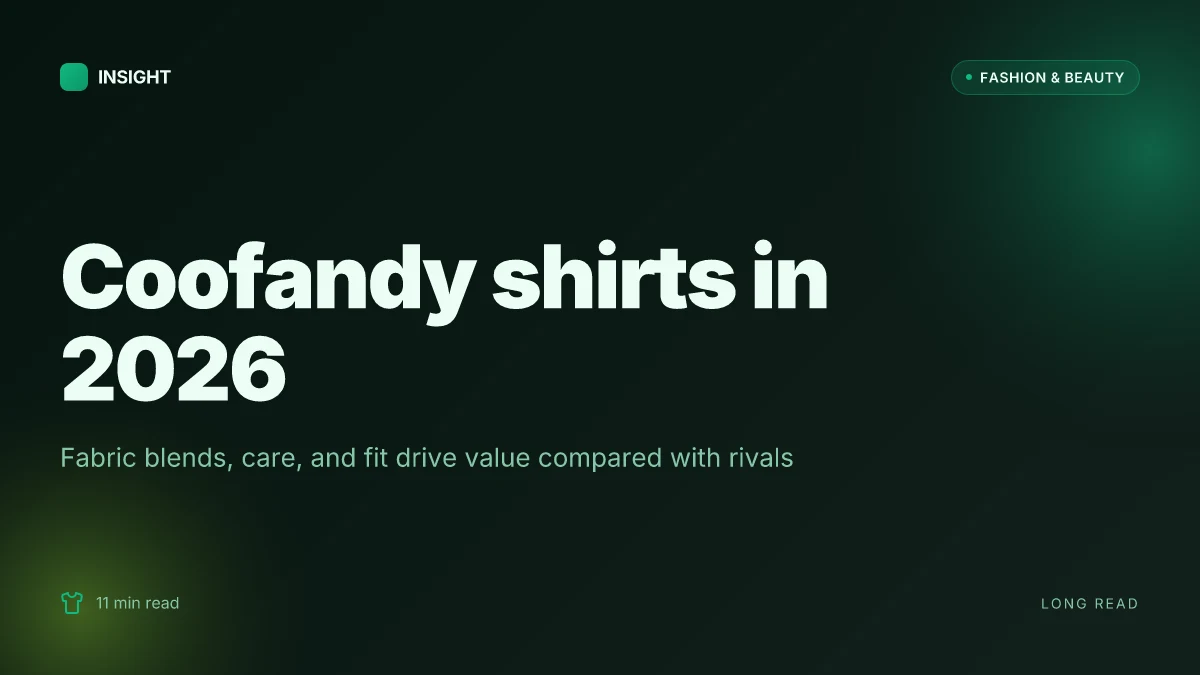 What makes a Coofandy shirt stand out in 2026