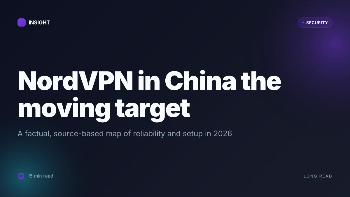 Does NordVPN actually work in China my honest take and how to use it