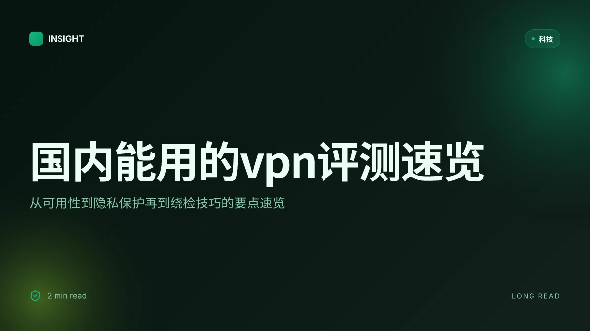国内能用的vpn:2025年中国可用VPN评测、稳定性、隐私保护、速度、使用指南与绕检技巧