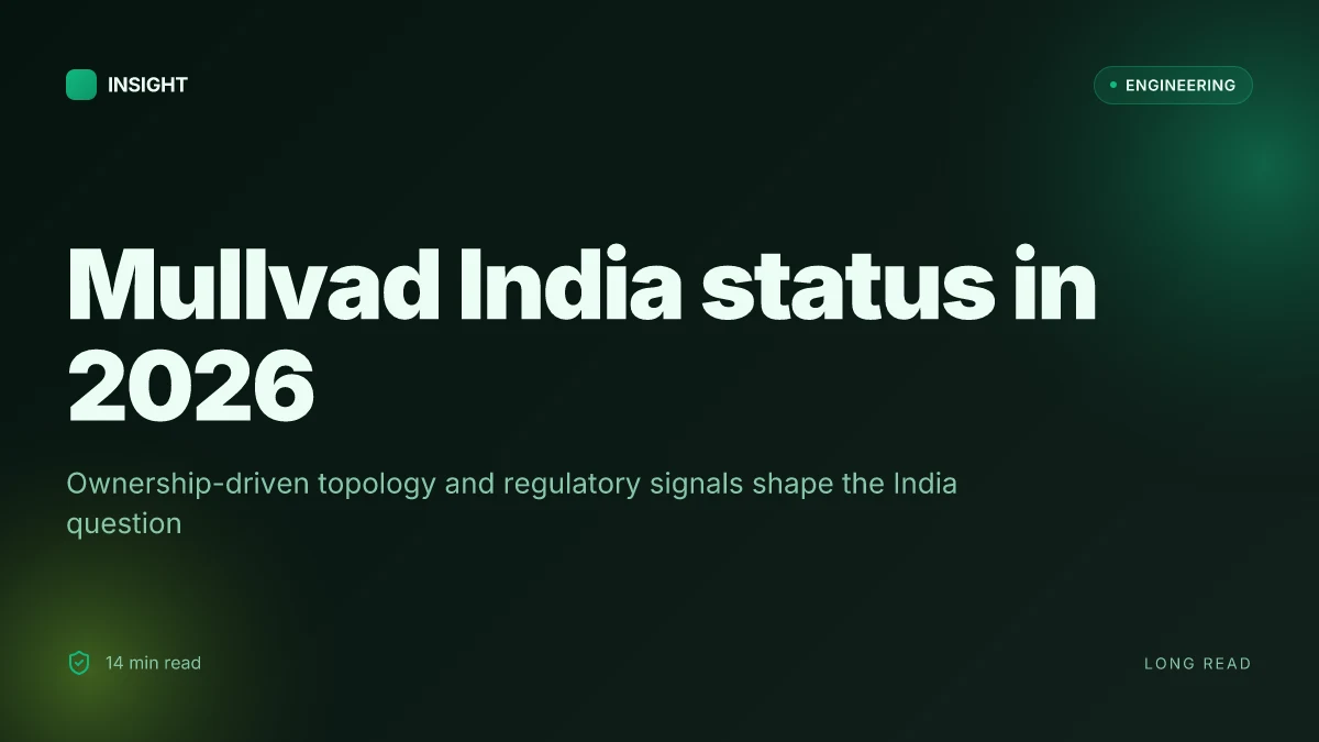 Does Mullvad VPN have servers in India and other Indian server details for 2026