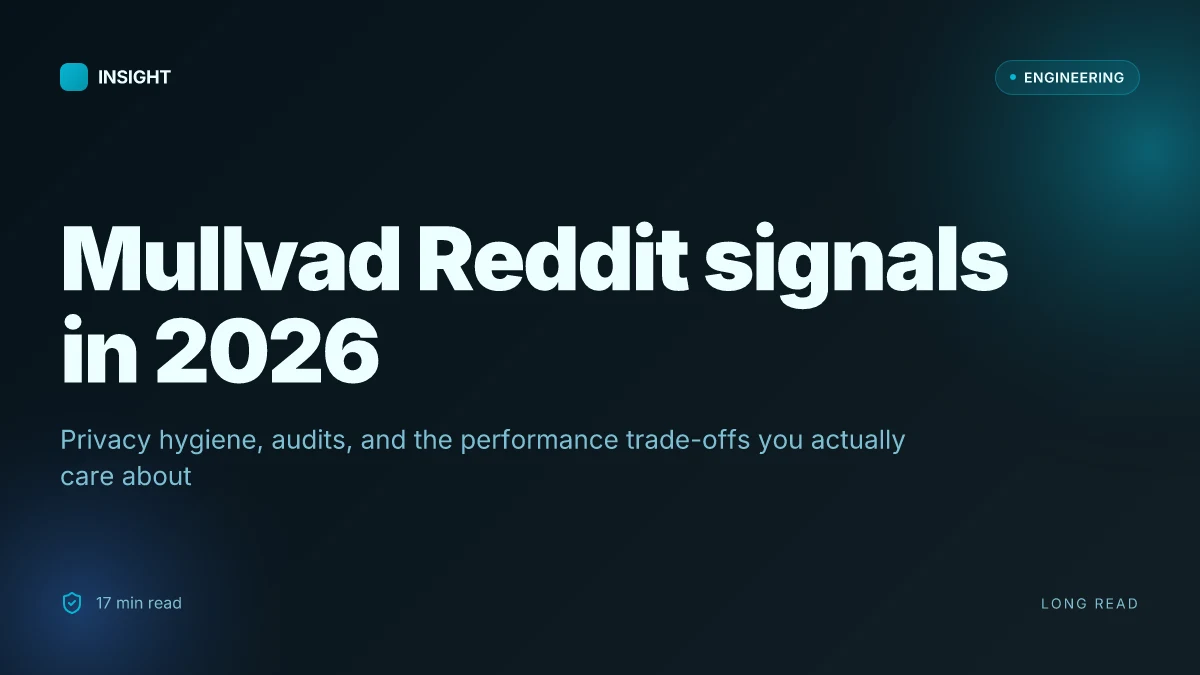 Mullvad VPN reddit insights 2026: privacy, performance, and what it matters for users