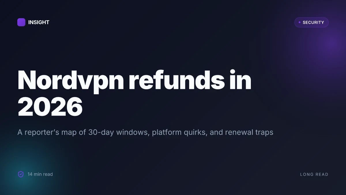 Nordvpn 30 day money back guarantee 2026: comprehensive guide to refunds, pricing, and security