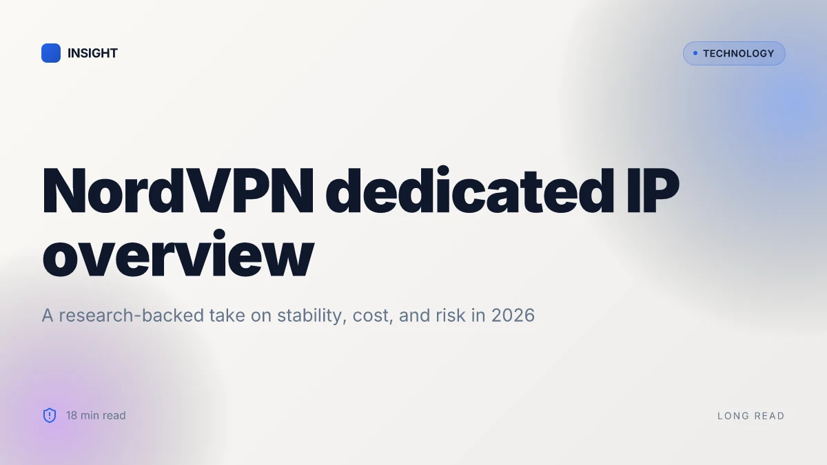 Nordvpn dedicated ip review 2026: dedicated IP, static IP, streaming, and security