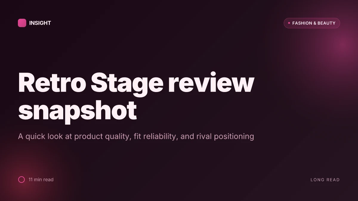 What retro stage clothing reviews reveal about vintage fashion online stores
