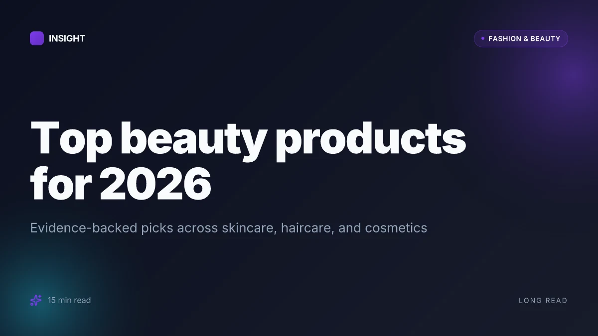 5 Standout beauty products for 2026 with proven results