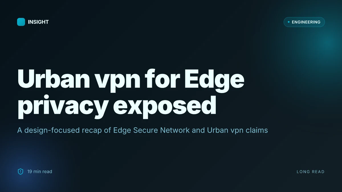 Urban vpn for microsoft edge: a comprehensive guide
