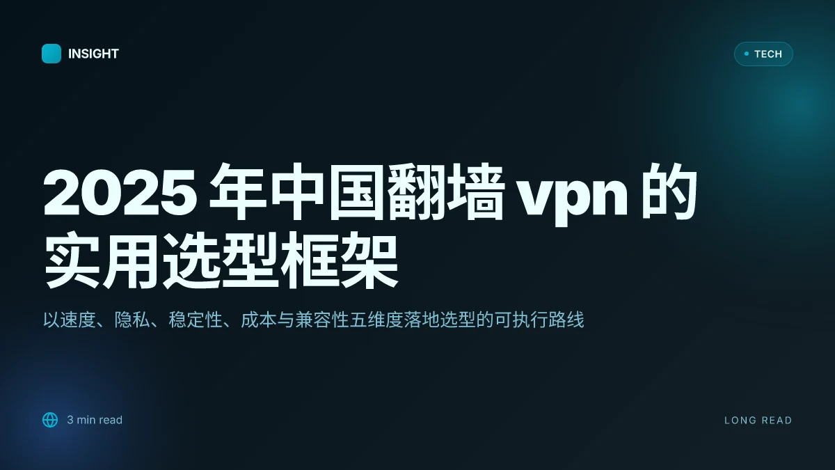 2025年中国翻墙vpn软件怎么选 最新深度比较指南，速度、隐私、稳定性、成本与兼容性全方位对比